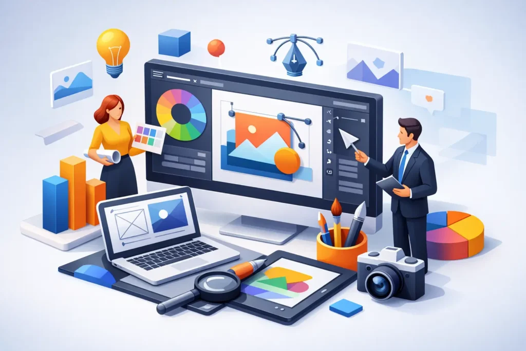 Grafikdesign für Unternehmen richtig einsetzen