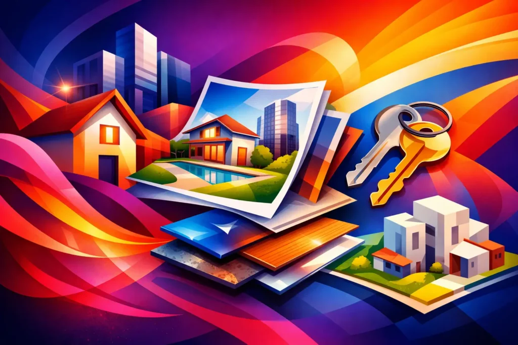 Beste Materialien für Immobilienvermarktung