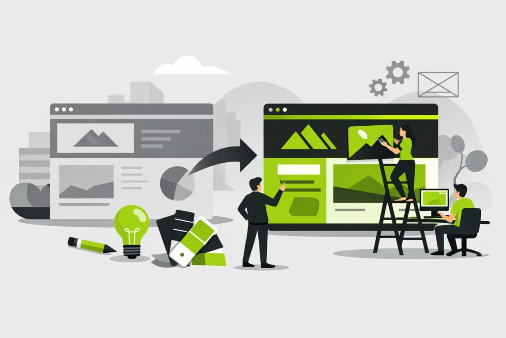 Wann braucht ein Unternehmen ein Redesign?