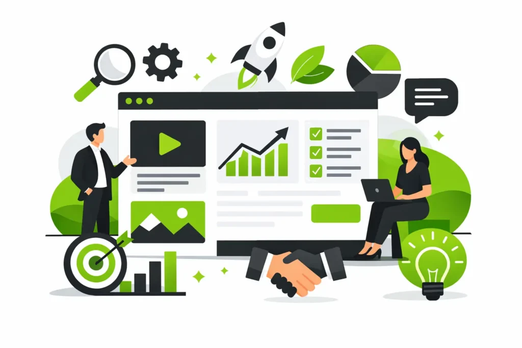 Die besten Website Elemente im Mittelstand