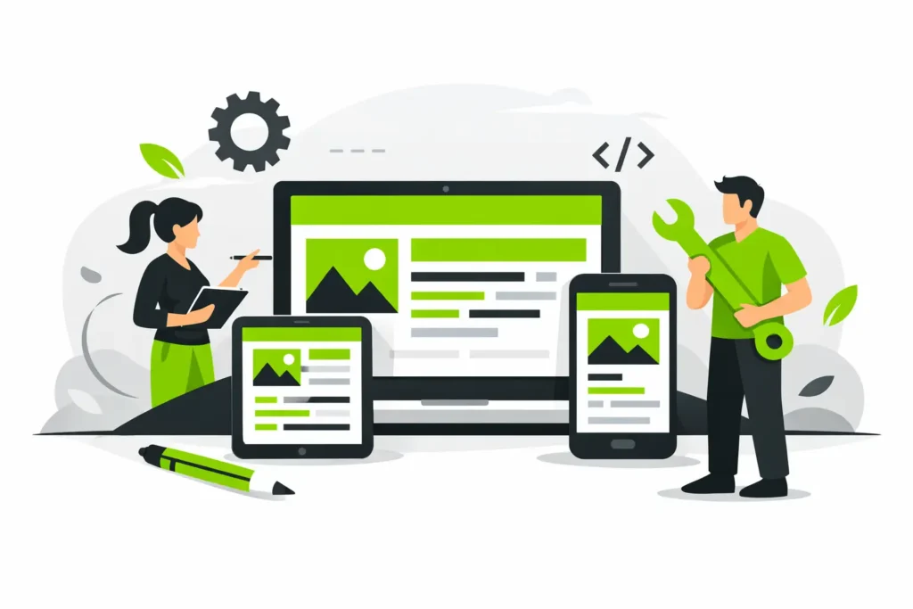 Responsive Firmenwebsite erstellen lassen
